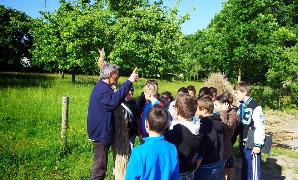 Sortie 6F – bilan du travail sur la biodiversité à Kerhinet