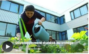 Un film sur la démarche de développement durable du collège Julien Lambot