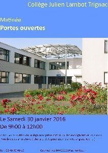 PORTES OUVERTES DU COLLEGE